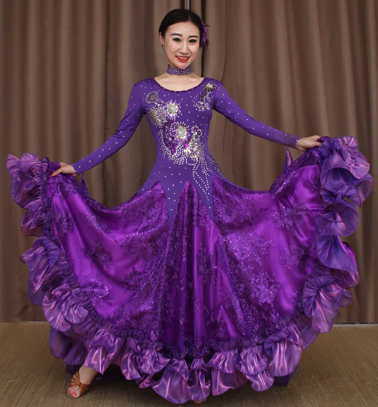 2017 женское платье для бальных танцев разные цвета размеры