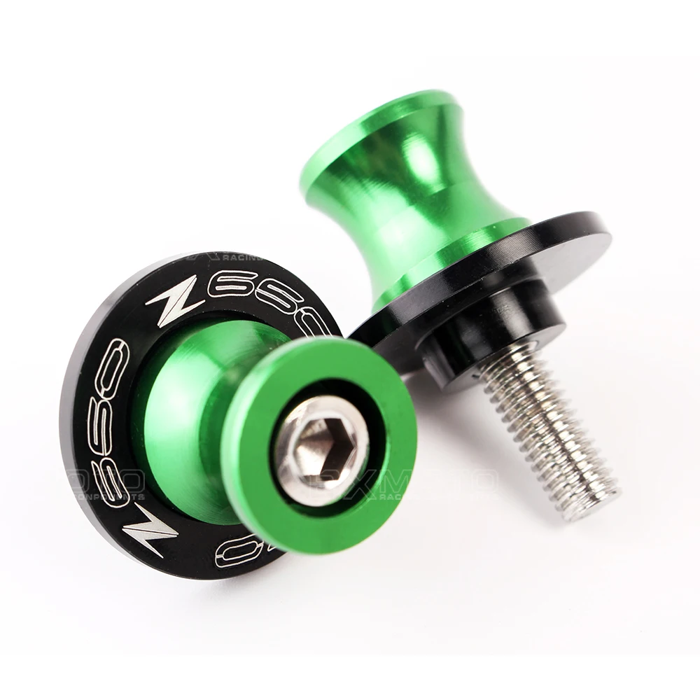 Алюминиевая Подставка для мотоцикла с ЧПУ винты шпули катушки слайдер kawasaki Z650 2017