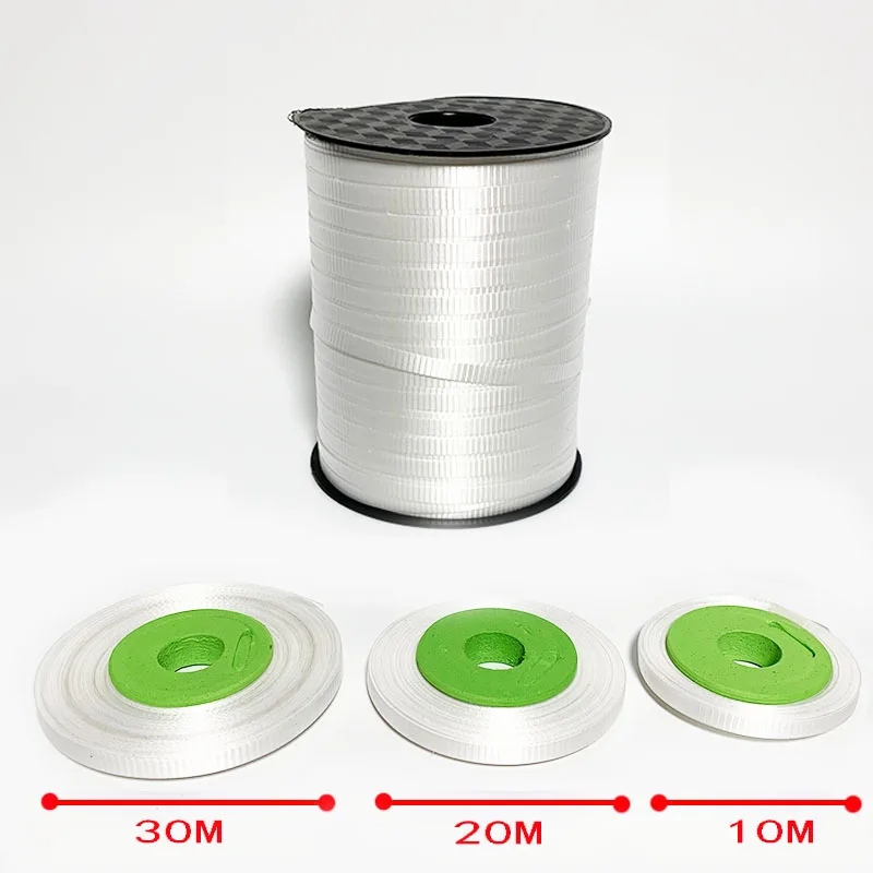 U Ynaayu 10 м 20 м 30 м DIY ленты для воздушных шаров Подарочная сумка лента для торта красочные аксессуары Принадлежности для дня рождения Свадебная вечеринка украшения - Цвет: U