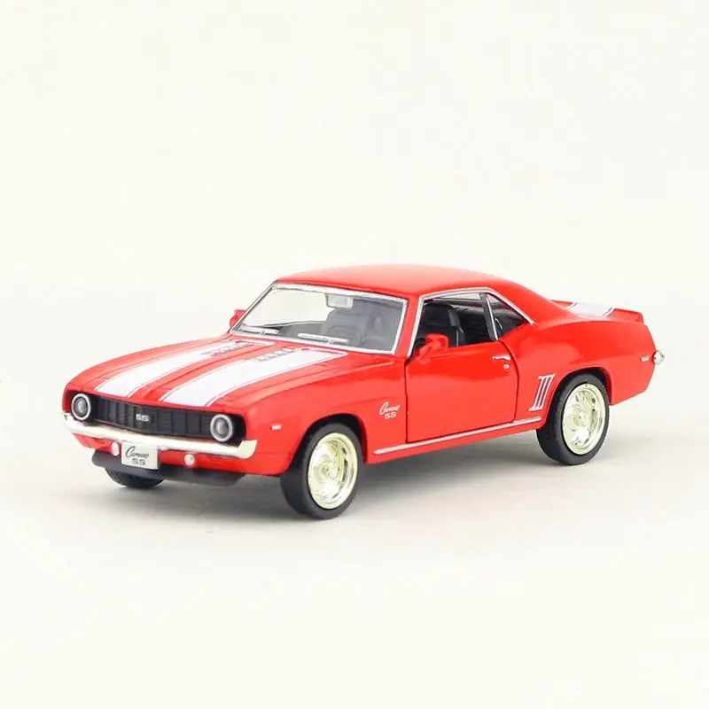 RMZ City/Масштаб 1:36 игрушка/1969 Chevrolet Camaro SS винтажная/литой металлический автомобиль