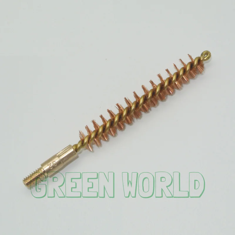 Green World 3 шт./лот. 32cal 8 мм бронзовая Щетка с латунным держателем и сердечником щетка