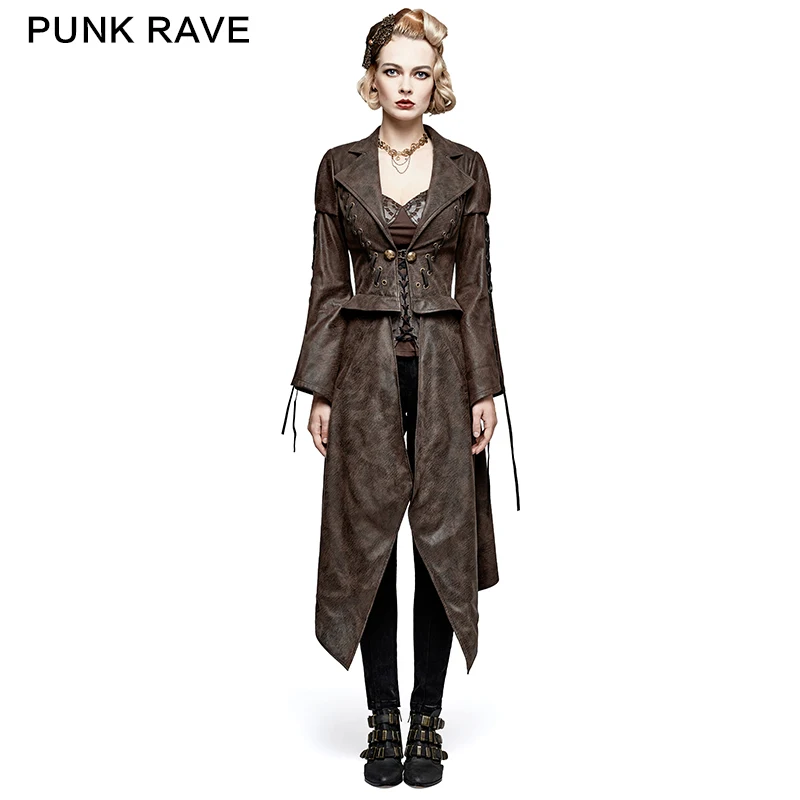 Женская одежда для косплея в стиле стимпанк рок|Женские куртки| |