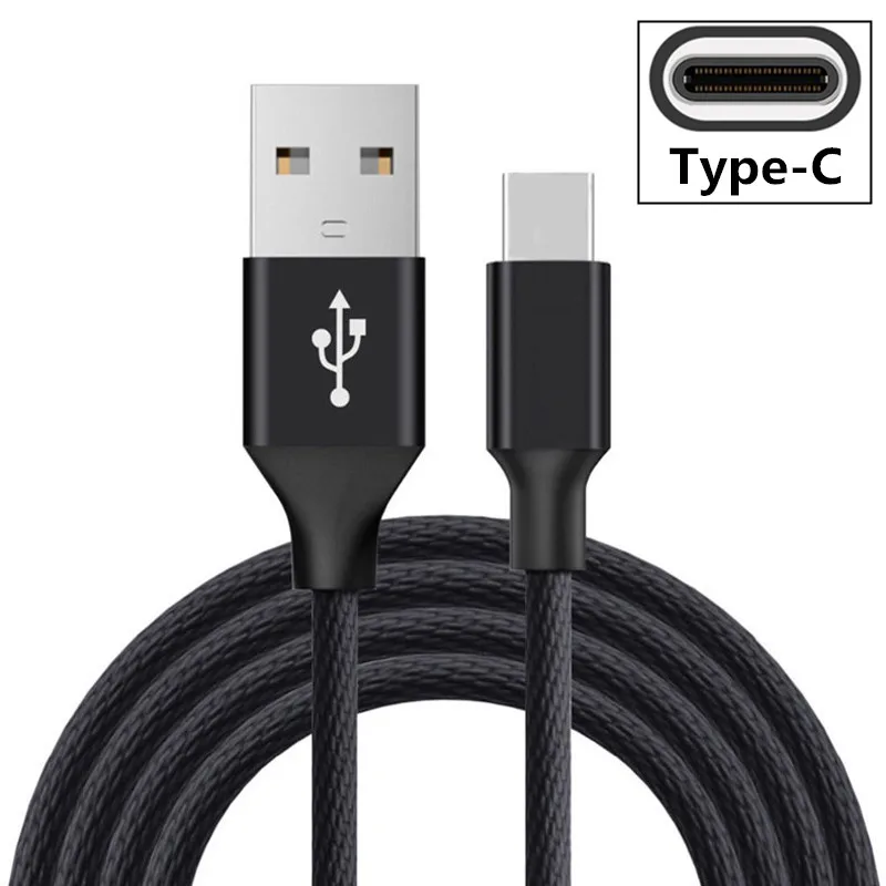 Быстрое Автомобильное зарядное устройство USB C и кабель Type 1 м для Huawei P10 P20 P30 Mate 10