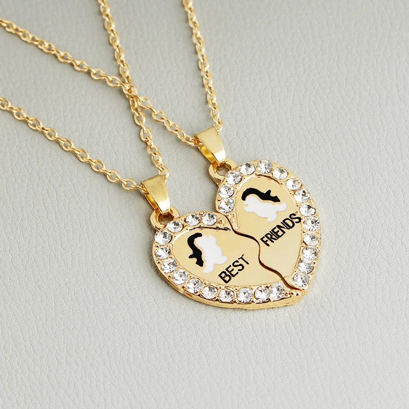 Ожерелье с подвеской в виде сердца съемная популярная личность модное ожерелье
