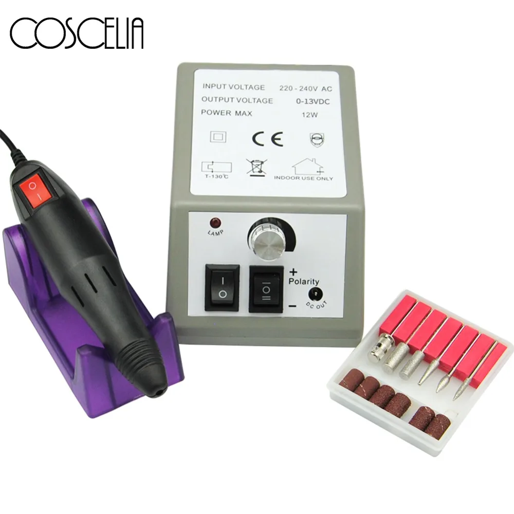 Электрические ногтей дрель Электрический прибор для маникюр кутикула Remover