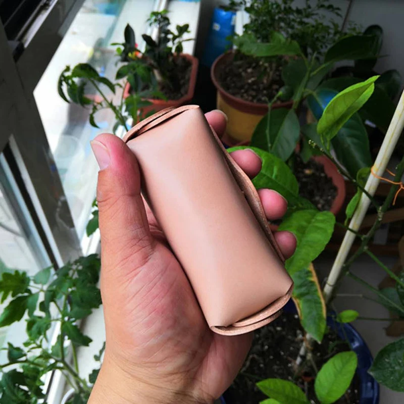 Сделай Сам кожаное ремесло автомобильное кольцо для ключей чехол искусственная