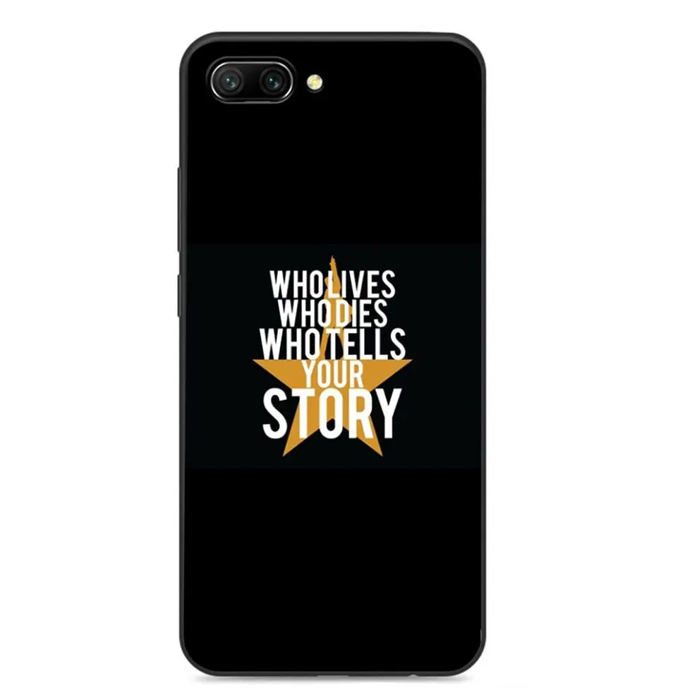 6 Yimaoc Гамильтон музыкальный Мягкий силиконовый чехол для huawei Honor Коврики 10 P20 P10 P9 P8 P Smart Y6 6A 7A 7X 7C Lite рro - Цвет: 6