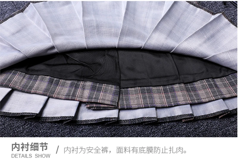 Юбки размера плюс, 3 XL, короткие, женские, новые, летние, трапециевидные, для школы, высокая талия, модная клетчатая плиссированная юбка, женская, Корейская, элегантная юбка