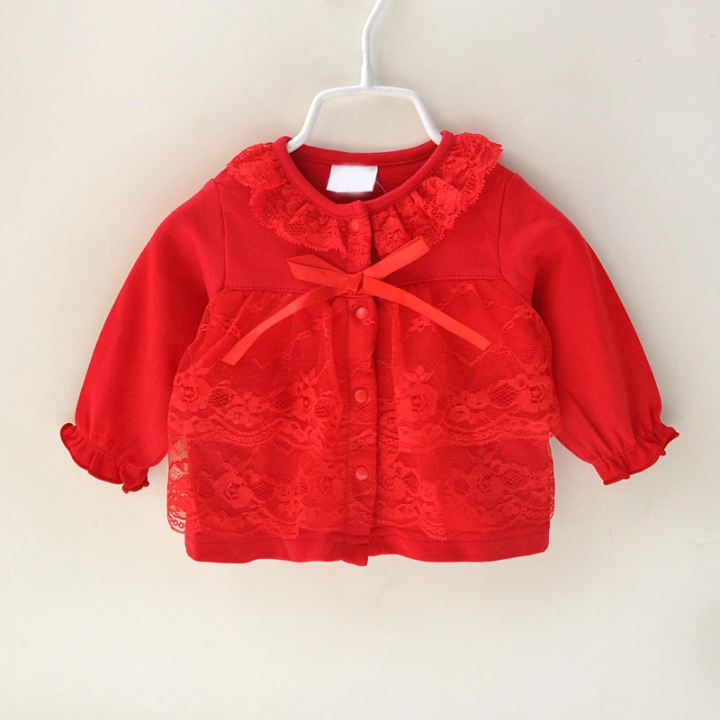 Lovely cozy Baby clothing set Autumn cute lace ruffles baby tops+pants suit kids birthday wedding outfits 0-12m |