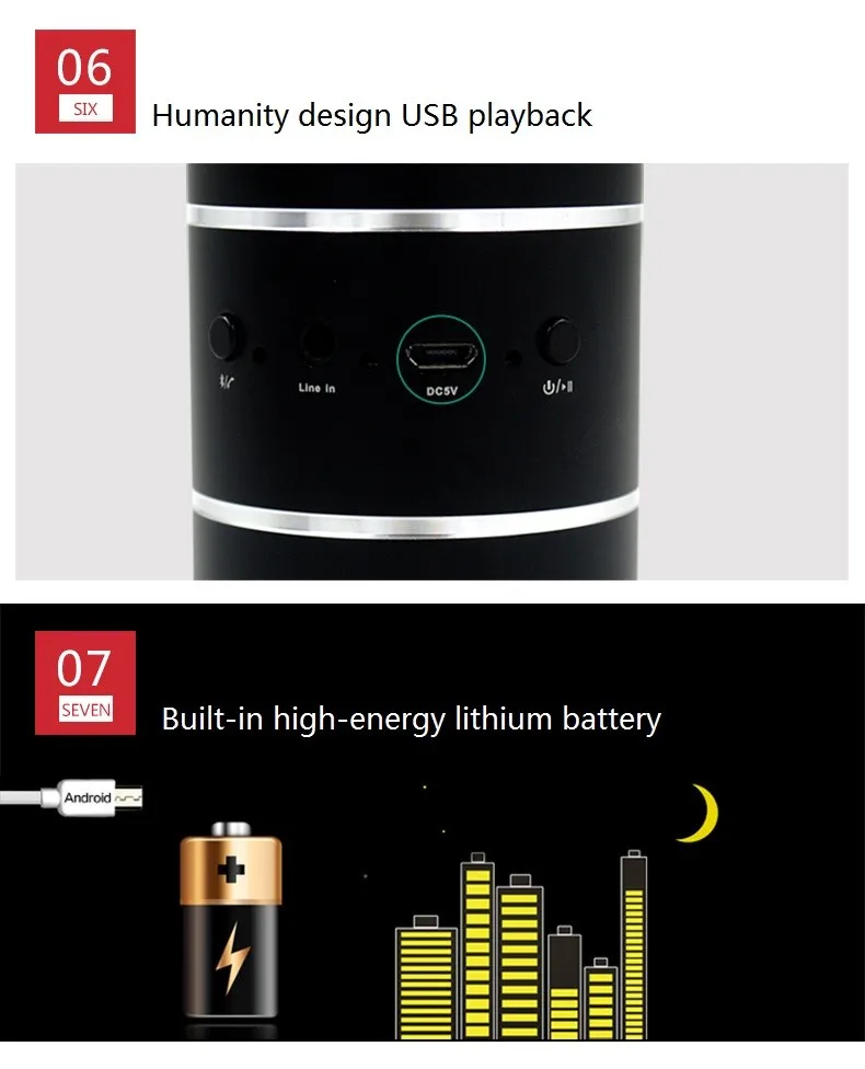 ADIN 20 Вт Bluetooth динамик Вибрация HIFI динамик s металлический телефонный динамик Мини Вибрация 3D стерео сабвуфер с микрофоном 1 пара