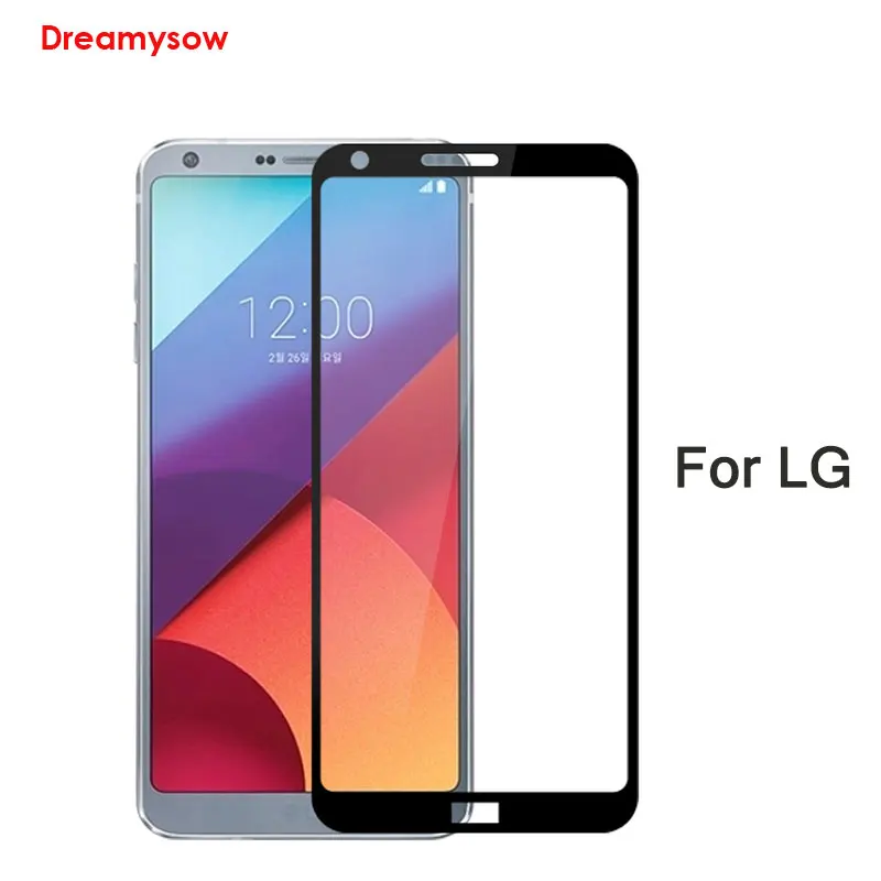 Полное покрытие из закаленного стекла для LG Q6 Q7 K7 K8 2018 K10 2016 G6 G7 V20 2017 stylus4Screen Protector