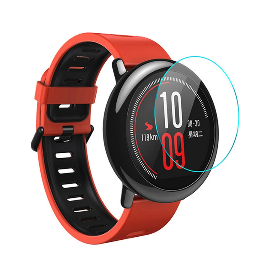 

Закаленное стекло 9H для Xiaomi Huami Amazfit Pace, Взрывозащищенная защитная пленка для экрана, стеклянная пленка для Xiaomi Amazfit Pace