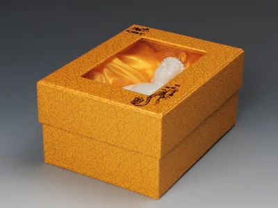 including gift box 4,7 ''статуя Будды/идол/декоративная статуэтка: полимрамор с белой мраморной отделкой - Цвет: including gift box