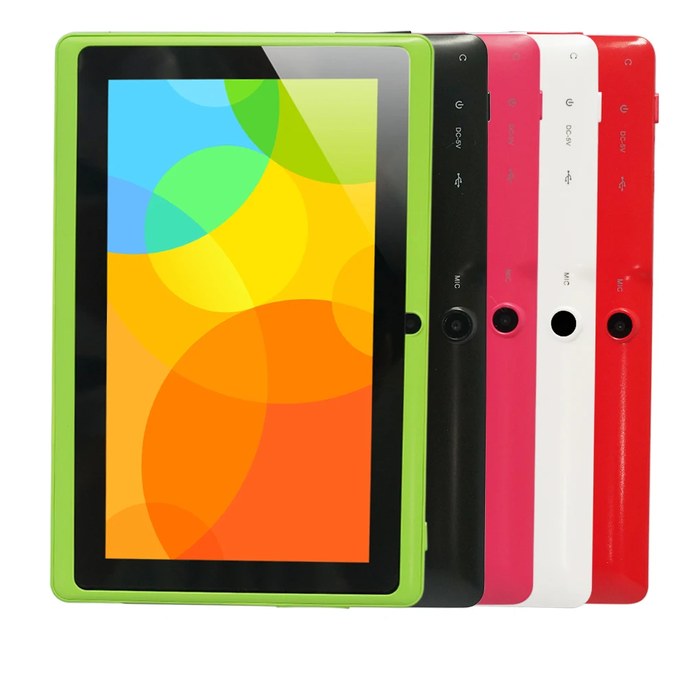 Бесплатная доставка Yuntab 7 дюймов Q88 про Allwinner A33 4 ядра Android Dual CameraWIFI android-планшет |