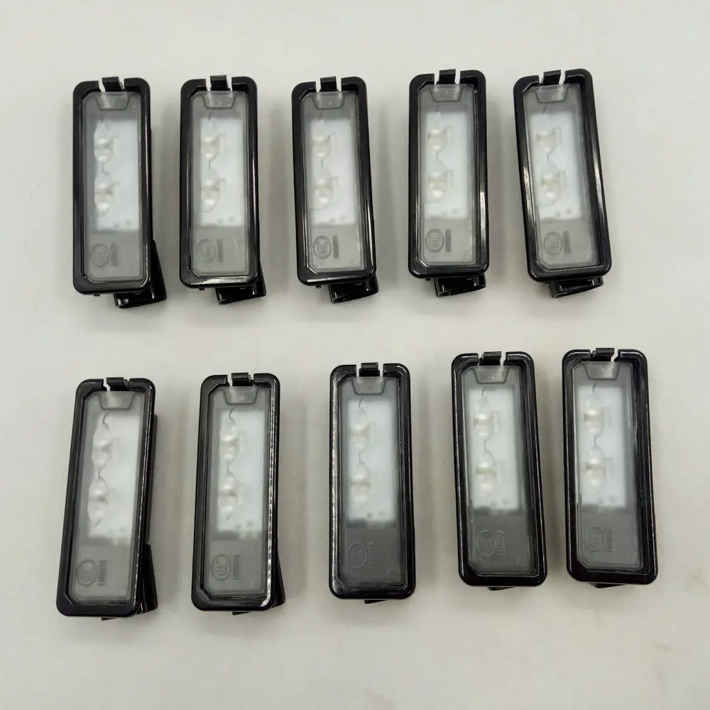 10 шт. OEM Оригинальный светодиодный номерной знак света подходит для Golf 6 MK6 MK7 Passat B7