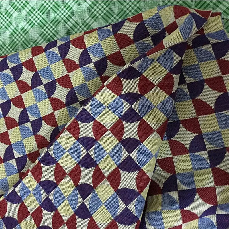 

NF28 100*150cm Fashion Cotton Linen Cloth Fabric Cushion Cover Fabric For Needlework Textile Sewing Fabric Home Decoration Cloth