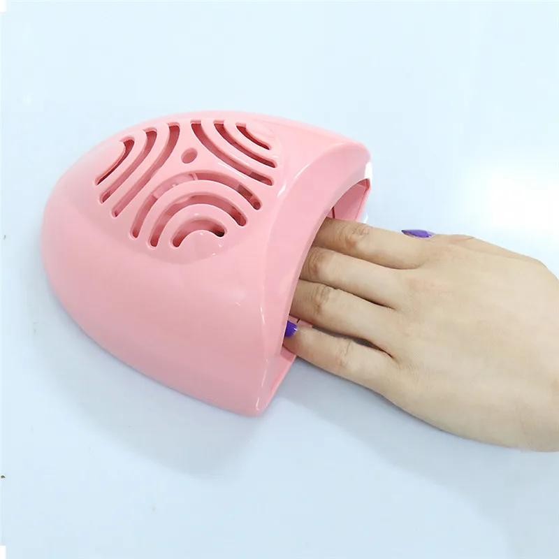 Beau гелевая Портативная Сушилка для ногтей мини вентилятор розового цвета