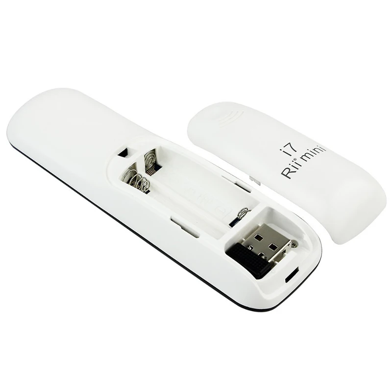 [Rii] i7 Мини Fly Air Mouse 2.4 ГГц беспроводной пульт дистанционного управления Встроенный 6 оси для ПК/Smart tv/Android коробка/PS3 движения зондирования Gamer