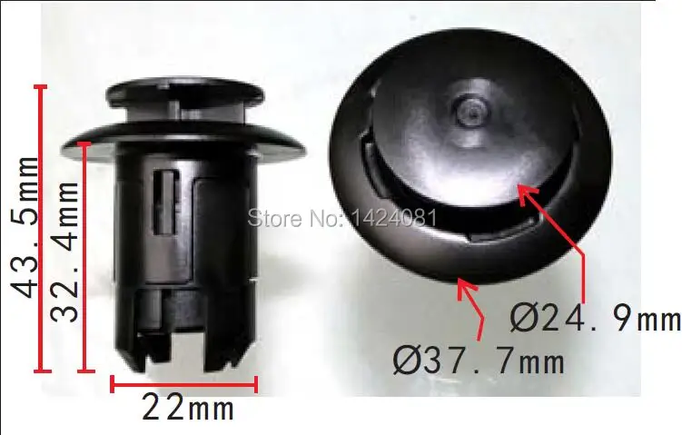 

10x OEM for Lexus Toyota Prius Side Spoiler Sill Rocker Panel Moulding Trim Clip 76923-47010 7692347010