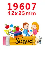 19607 30 шт мультяшный персонаж плоское украшение из смолы PR 17995 - Цвет: 19607
