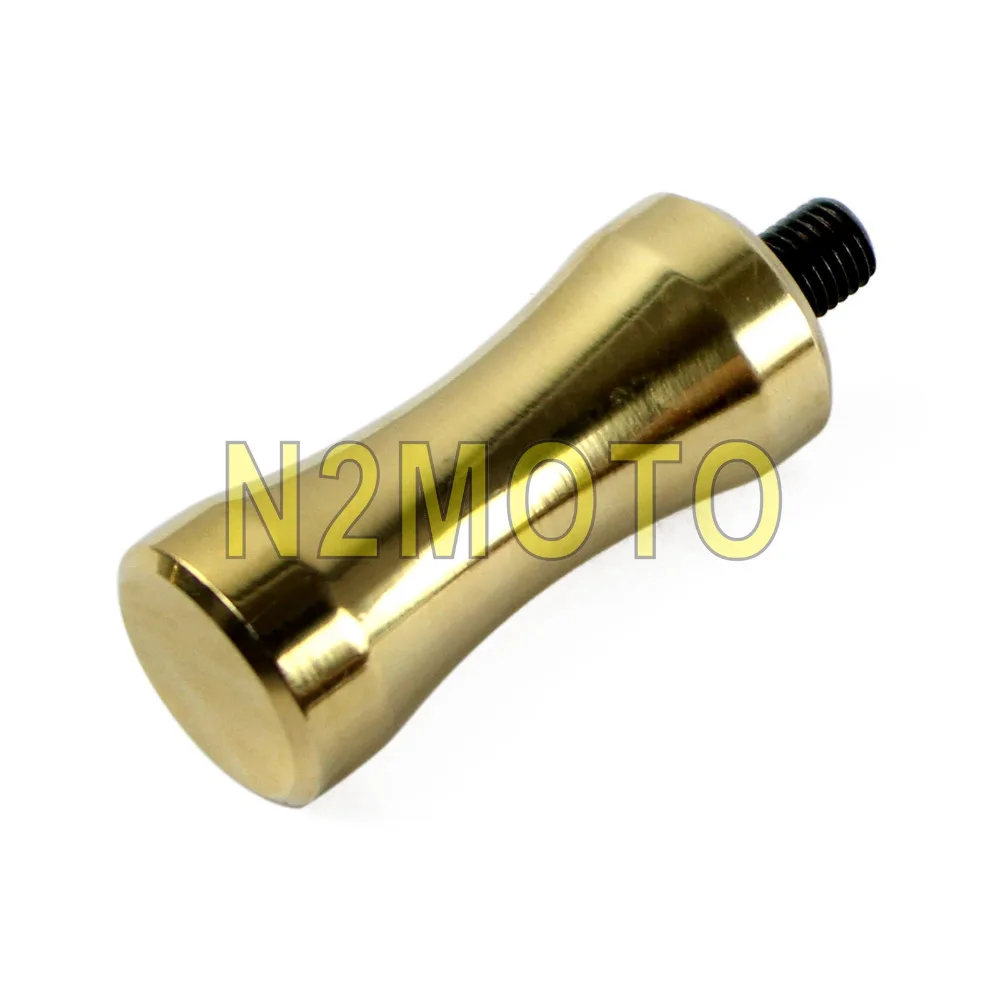 Латунный флуоресцентный колышек для Harley Bobber Cafe Racer Cruiser Экипировка ног|motorcycle pegs|foot