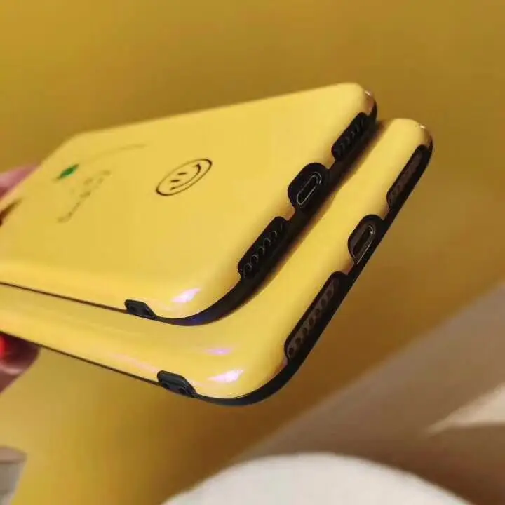 Солнце цветочек улыбающееся лицо Pattern Blue Light Высокое качество IMD TPU чехол для Iphone6 6