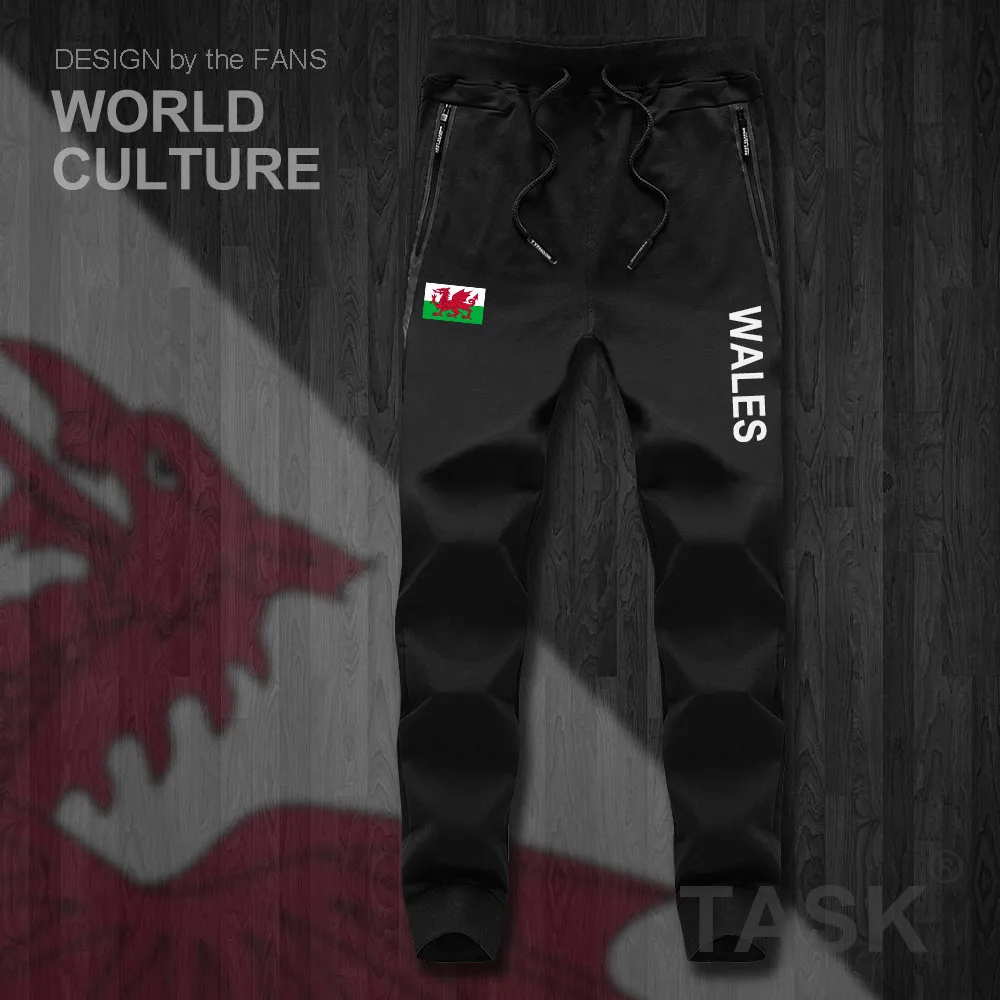 Уэльский Cymru WLS Великобритания мужские брюки джоггеры комбинезон спортивные