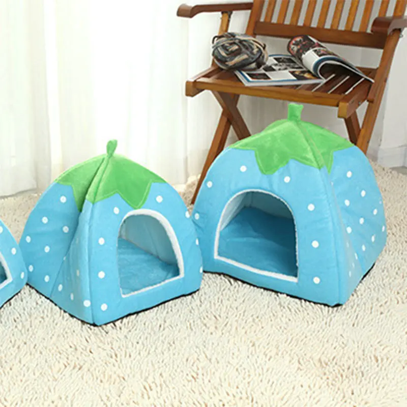 Товары для домашних животных зимний домик собак милая мягкая теплая подушка