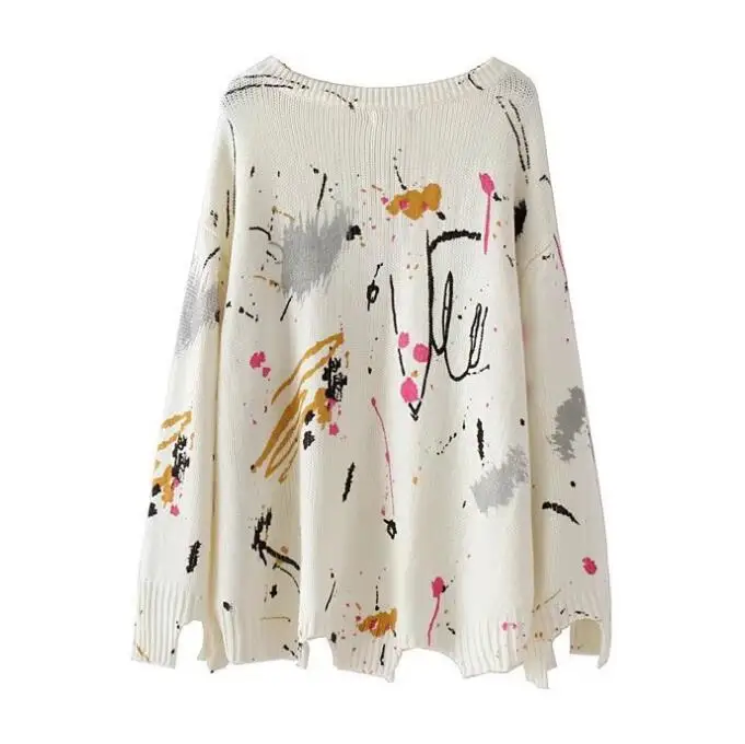 Пончо 2018 Акрил Компьютер трикотажные реального для женщин свитеры и пуловеры в