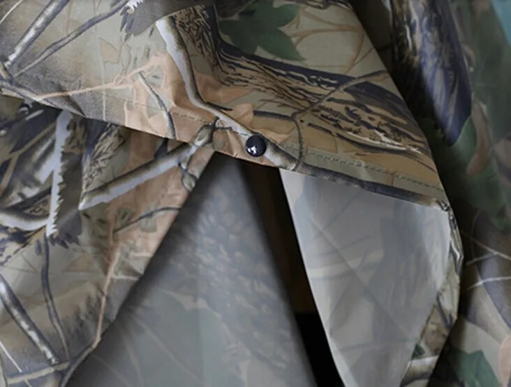 Открытый военный тактический bionic Камуфляж плащ пончо костюм водонепроницаемый