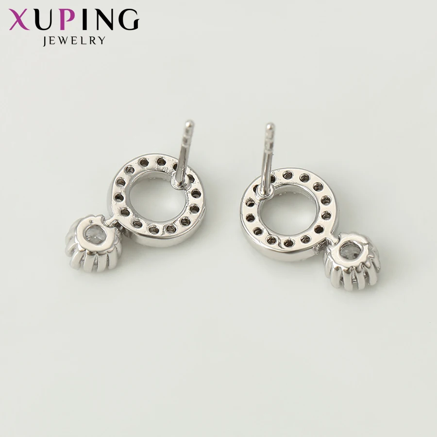 Xuping, ювелирные серьги, модные, Роскошные, серьги-капли для женщин, девушек, Черная пятница, особый, популярный подарок на Рождество, S46, 7-91119