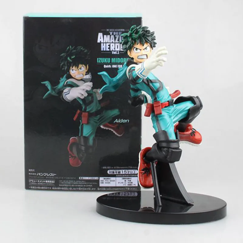 6 &quotМой герой академии в удивительные герои Vol.1 Izuku Midoriya ПВХ фигурку