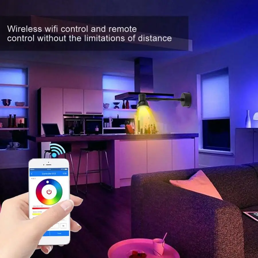 Настольная Светодиодная лампа с Wi Fi RGB + CW 6 Вт|Настольные лампы| |