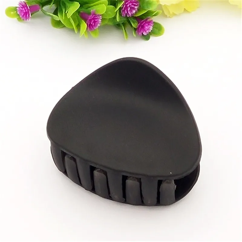 Triangle Black Не прирученные женские заколки для волос, акриловые нестандартные зажимы для волос, заколки для волос, заколки для волос, аксессуары для волос - Цвет: Triangle Black