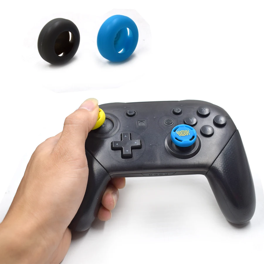 Защитные силиконовые колпачки для контроллера Nintendo Switch Pro/PS4 чехол аналоговых
