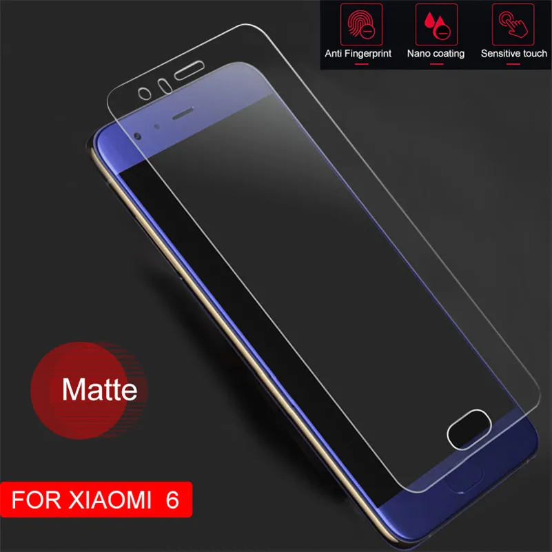 Без отпечатков пальцев Матовая Антибликовая матовая пленка для Xiaomi mi 6 5X5 4 mi 5 mi 5 Red mi 4X Note 2 3 4X защита из закаленного стекла