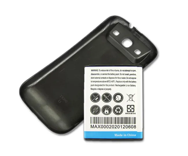 Батарея для Samsung Galaxy S3 SIII I9300 запасная батарея телефона Увеличенная емкость 4500 мАч