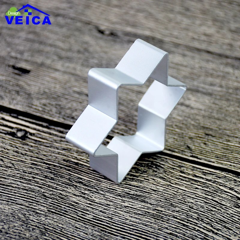 Рождественская алюминиевая форма для печенья 7 шт./лот помадки сделай сам резаки