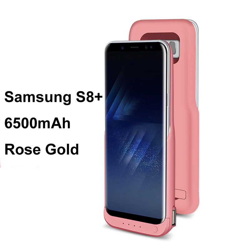 Оптовая продажа 100 шт JLW 6500mAh зарядное устройство чехол для Samsung Galaxy S8 Plus внешний