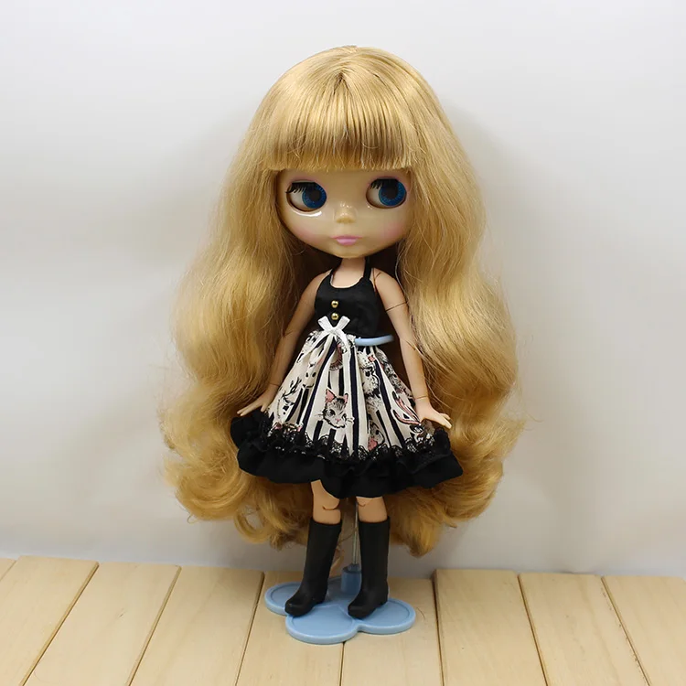 Одежда для кукол blyth 2019 модное платье картонная юбка подходит 1/6 обычная