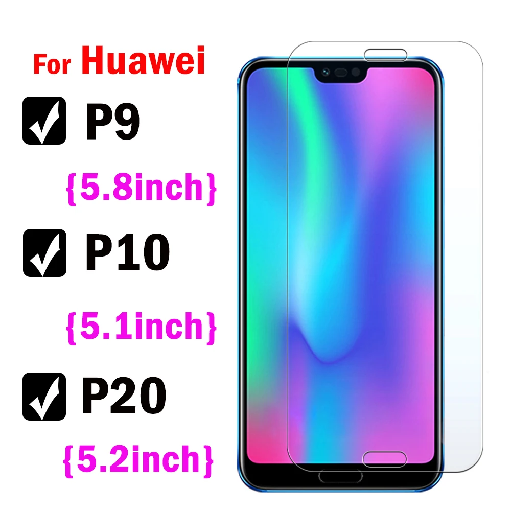 Стекло для huawei p20 защита экрана Закаленное стекло Защитная пленка huaway havei p9 p10 p 9 10 20 20p tremp huweip20 2.5D|Защитные