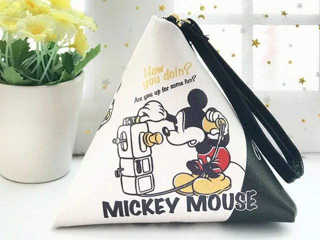13 Disney Микки принцесса женский монета плюшевый Кошелек Леди Макияж стежка ручной клатч Мультфильм Монета ПУ кошелек Маки - Цвет: 13