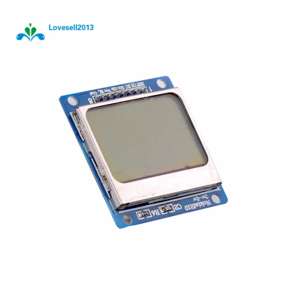 84x4 8 модуль ЖКД синий адаптер для подсветки PCB 5110 LCD Arduino