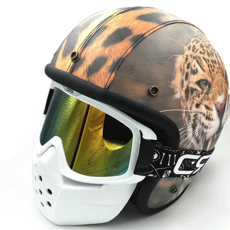 

Vintage White Motorcycle Glasses Goggles mask+goggles las gafas de moto motocross goggles casque moto capacetes de motociclista