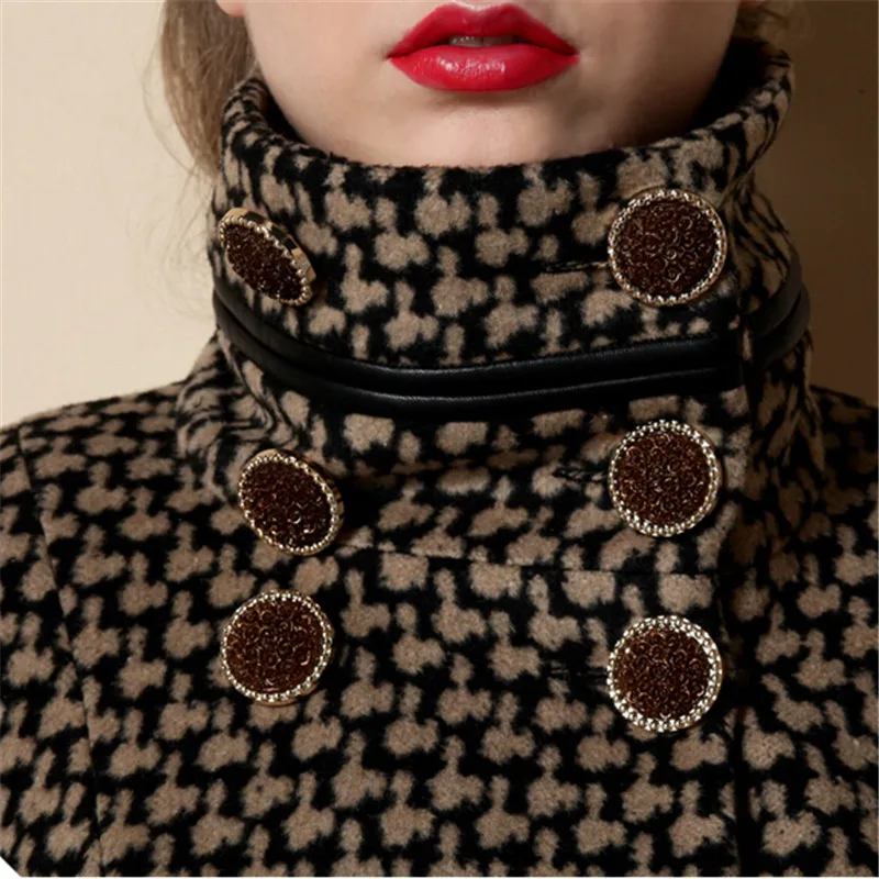 Новинка Женская кашемировая парка зимнее пальто женское длинное тонкое модное