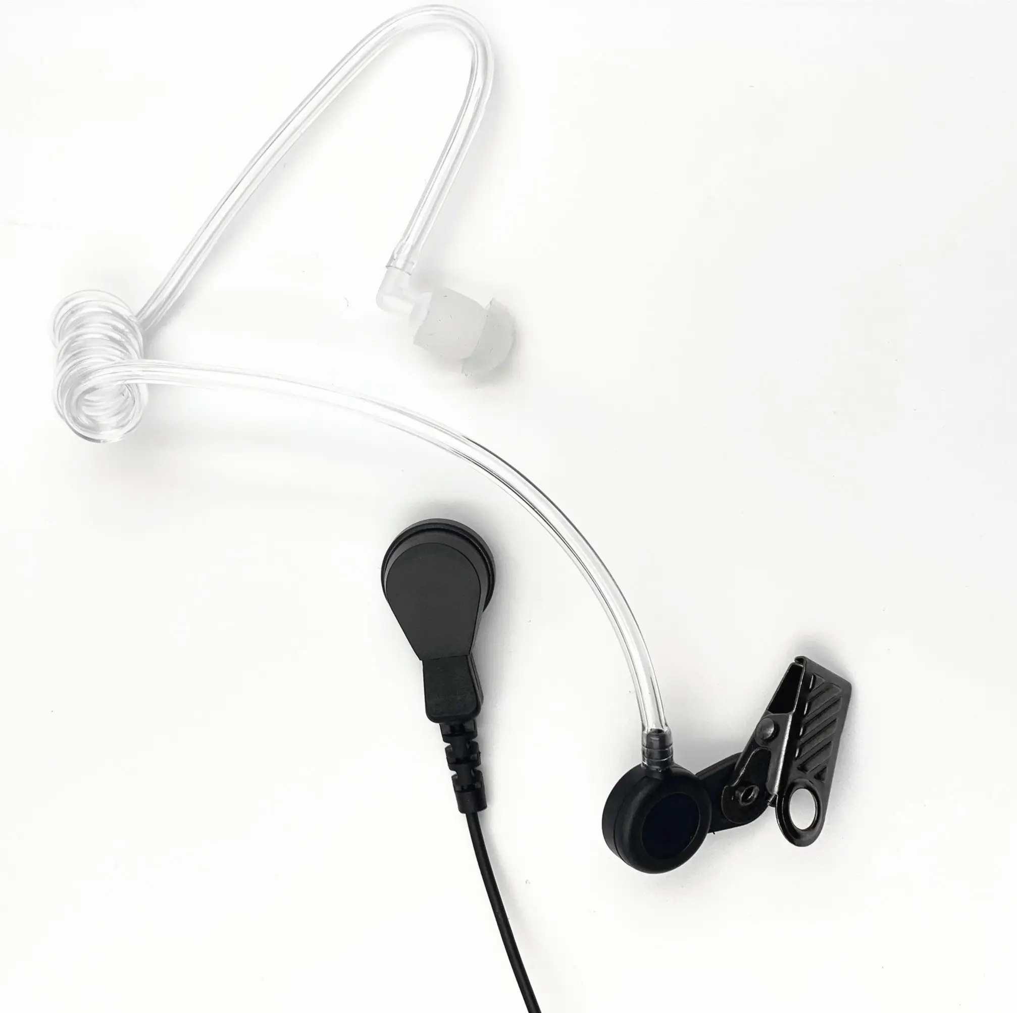 2pcs Covert Acoustic Tube earpiece headset with PTT and Microphone for Yaesu Vertex VX-6R 7R 6E 7E 120 127 170 177 Two Way Radio | Мобильные