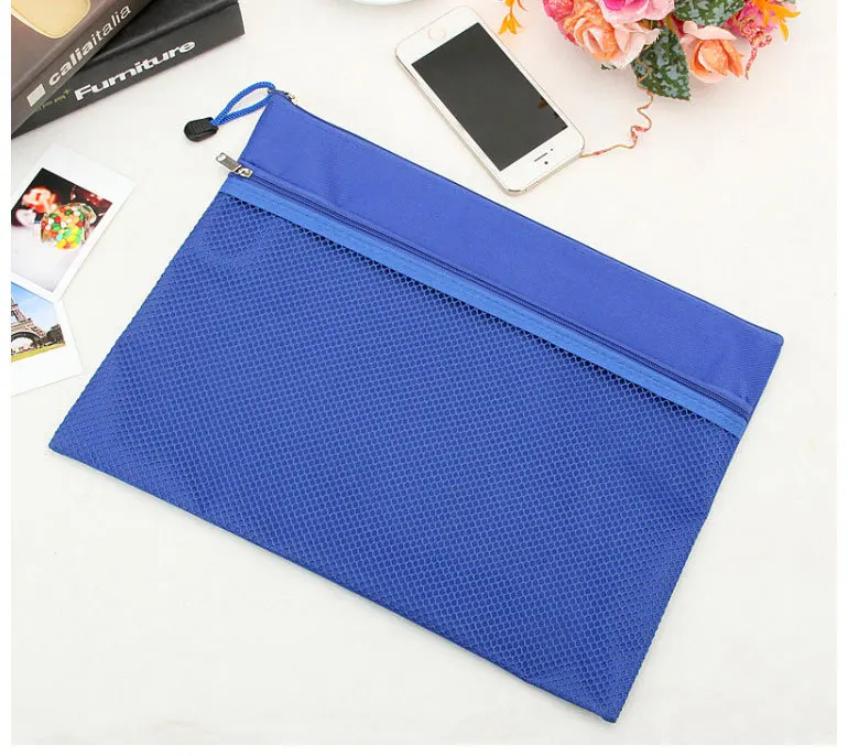 Модная Сумка для документов на молнии розовая синяя зеленая бумажная сумка