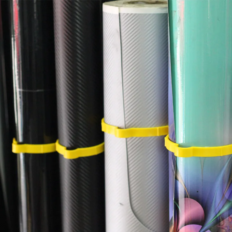 Желтая автомобильная пленка ПВХ наклейка зажим виниловая для листов крепеж ролл