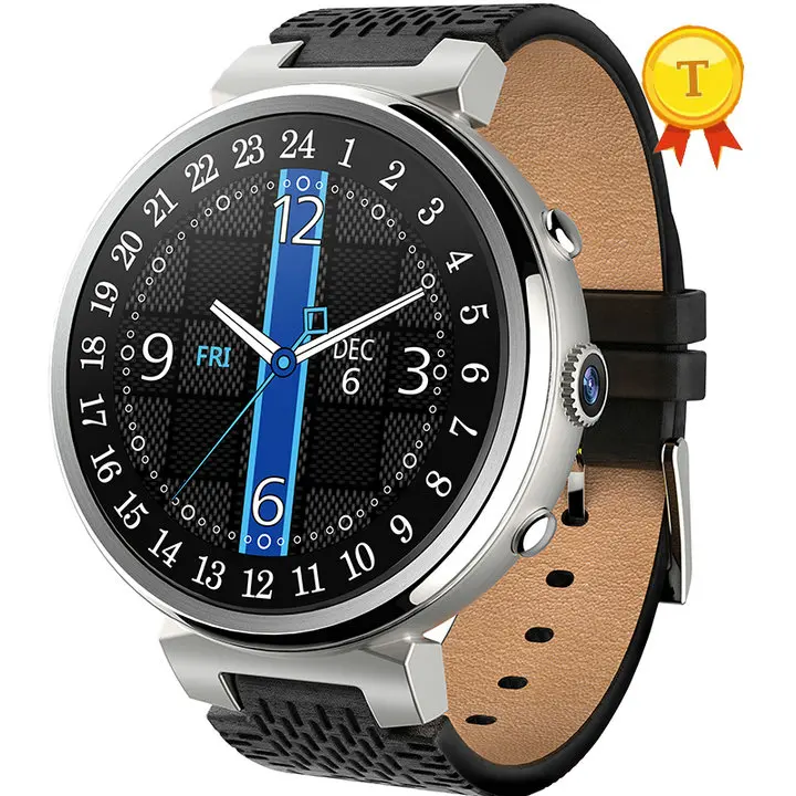 Высококлассные мужские Android системы 3g wifi gps SmartWatch Ram 2 Гб Rom 16 Гб MTK6580 детектор сердечного ритма Смарт часы телефон для iphone x - Цвет: Белый