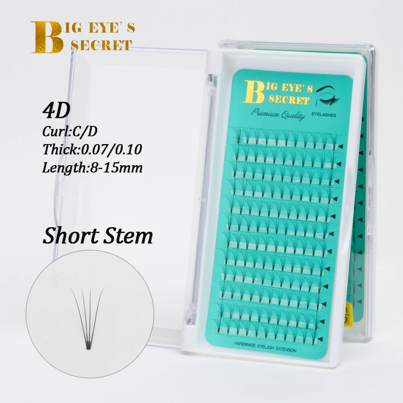 Большой Глаз тайные готовые объемные ресницы вентиляторы 4D расширение